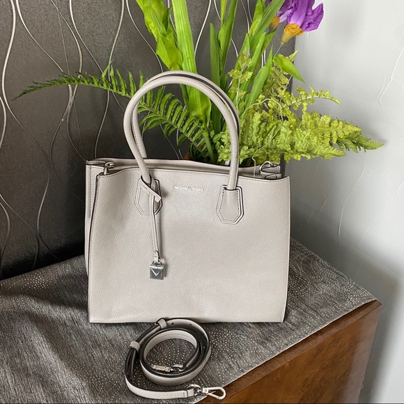 Michael Kors Mercer Crossbody Leather Purse - Picture 7 of 15